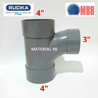 Gambar Large Radius Tee 4x3 RUCIKA D 4 x 3 PVC dari MATERIAL 88 undefined 1 Tokopedia