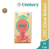 Gambar Vermint Kapsul Cacing 30 Kapsul / Obat Demam / Pereda Demam / Typus dari Apotik Century undefined 1 Tokopedia