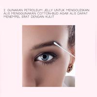 Gambar FA20 - Stiker Tato Alis Semi Permanen 4d Tahan Air Dan Lama - B/010 dari Dlimztore undefined 3 Tokopedia