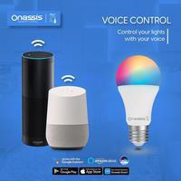 Gambar Onassis Smart Bulb 12W / Lampu wifi voice command dari Onassis Smart Living Medan undefined 5 Tokopedia