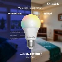 Gambar Onassis Smart Bulb 12W / Lampu wifi voice command dari Onassis Smart Living Medan undefined 4 Tokopedia