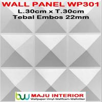 Gambar WALLPANEL 3D DINDING PVC WALLPAPER 30 x 30 cm dari MAJU INTERIOR undefined 5 Tokopedia