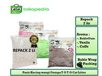 Gambar Pasir Kucing & Anjing TOTO CAT LITER wangi Gumpal Repack 2 kg dari SayapBerkah Pet Food undefined 1 Tokopedia