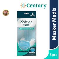 Gambar Softies Daily Mask 3Ply Earloop / Masker Kesehatan dari Apotik Century undefined 1 Tokopedia