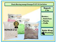 Gambar Pasir Kucing & Anjing TOTO CAT LITER wangi Gumpal Repack 2 kg dari SayapBerkah Pet Food undefined 3 Tokopedia