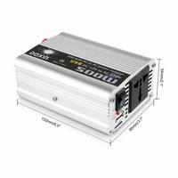 Gambar SOLAR CAR POWER INVERTER 500 WATT DC TO AC AKI BATERAI PANEL SURYA - 1000Watt Silver dari WEDUTY eStore undefined 5 Tokopedia