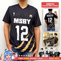 Gambar Kostum Anime Cosplay Haikyuu Kaos Atasan Jersey MSBY Black Jackals - 21 Hinata, S dari Toko Anime MyHobbyTown undefined 4 Tokopedia