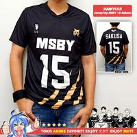 Gambar Kostum Anime Cosplay Haikyuu Kaos Atasan Jersey MSBY Black Jackals - 21 Hinata, S dari Toko Anime MyHobbyTown undefined 5 Tokopedia
