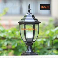 Gambar Lampu pilar/lampu pagar klasik outdoor waterproof tipe 1018 S2/S - Antiqbrass dari Shine lighting undefined 1 Tokopedia