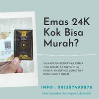 Gambar MINIGOLD 0.1 GRAM EMAS MINI 24K MINI GOLD BISA TUKAR ANTAM dari akiohana undefined 2 Tokopedia