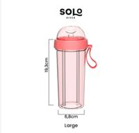 Gambar Botol minum 2 fungsi 2 in 1 dapat Minum 2 Minuman Berbeda 2 Ukuran - Biru, S dari Solo River undefined 3 Tokopedia