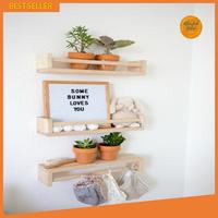 Gambar Rak Kayu Bumbu Serbaguna Minimalis - 40 CM dari ALBARKAH GALERI undefined 2 Tokopedia