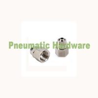 Gambar Fitting pneumatic lurus Female Connector Selang 12mm Drat 1/2" KJ02 dari Pneumatic dan Hardware undefined 1 Tokopedia