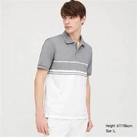 Gambar Baru Kaos Pria Polo Uniqlo Polo Shirt Dry Ex Pique Men Original - Navy dari Atharizz undefined 3 Tokopedia