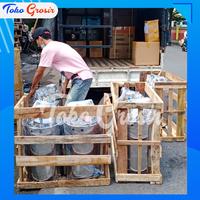 Gambar SETRIKA UAP BOILER LAUNDRY GAS - STEAM BOILER - TABUNG BOILER - 25 LTR 3 KEPALA dari Toko Grosir 46_NEW undefined 4 Tokopedia