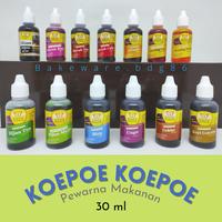 Gambar KOEPOE KOEPOE PEWARNA MAKANAN HITAM MERAH ROSE MERAH TUA 30 ML - Merah Rose dari Bakeware.bdg86 undefined 2 Tokopedia