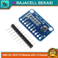 Gambar 16bit i2C ADS1115 Module ADC 4 Channel with Pro Gain Amplifier Arduino - Pin BelumSolder dari Rajacell Bekasi undefined 1 Tokopedia