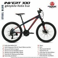 Gambar SEPEDA MTB 24"PACIFIC INVERT 100 - NOIR RED dari Surya makmur bike undefined 2 Tokopedia