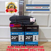 Gambar BAN DALAM SEPEDA 20 X 150 1.50 1.75 175 2.00 PRESTA 51 60 MM DELI TIRE Outdoor - PRESTA 60 MM dari TAN JBSHOP_NEW undefined 3 Tokopedia