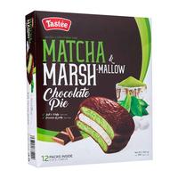 Gambar Tastee Marsh Mallow Chocolate Pie - Matcha 300g dari Ennivreshop undefined 1 Tokopedia