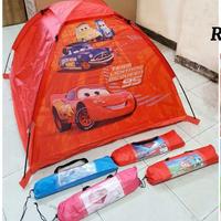 Gambar tenda kemping anak murah tenda anak karakter - biru frozen dari OB ORANGE BLUE toys undefined 4 Tokopedia