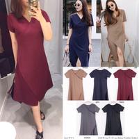 Gambar Hummock X Exist Dress Wanita Wrap Skater -Exc-004-06- dari Hummock Official Shop undefined 1 Tokopedia