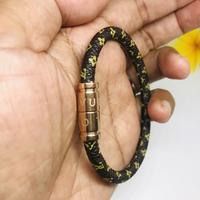 Gambar Gelang Kulit mix Titanium dari I am Button Art undefined 3 Tokopedia