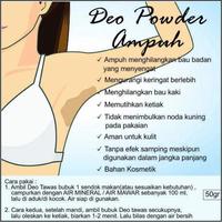Gambar Tawas Bubuk Penghilang Bau Ketek Ketiak Hitam Bau badan kaki Deodoran dari AG Herbal Asli undefined 1 Tokopedia