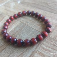 Gambar gelang tasbih akar bahar merah tembus dari Jati-Pusaka undefined 4 Tokopedia