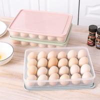 Gambar Kotak Telur Isi 24pcs Kotak Plastik Egg Tray Box Tempat Telur Kulkas - Biru dari viralshop87 undefined 4 Tokopedia