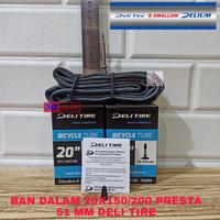 Gambar BAN DALAM SEPEDA 20 X 150 1.50 1.75 175 2.00 PRESTA 51 60 MM DELI TIRE Outdoor - PRESTA 60 MM dari TAN JBSHOP_NEW undefined 4 Tokopedia