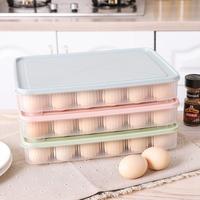 Gambar Kotak Telur Isi 24pcs Kotak Plastik Egg Tray Box Tempat Telur Kulkas - Biru dari viralshop87 undefined 3 Tokopedia