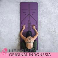 Gambar LIFORME MOTHER EARTH PURPLE YOGA MAT dari Aiden Zhu Yoga undefined 1 Tokopedia