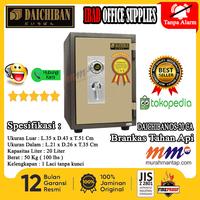 Gambar Brankas Tinggi 51 Cm Daichiban DS-20 C Tahan Api 2 Jam dari IBAD OFFICE SUPPLIES undefined 1 Tokopedia