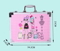 Gambar CRAYON SET 145 PCS MODEL KOPER JINJING | SET LUKIS ANAK 145 PCS IMPORT - PELUKIS PINK dari SalsaOlshopBekasi undefined 5 Tokopedia