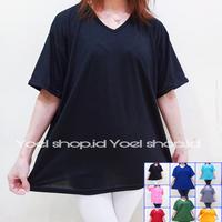 Gambar Kaos atasan wanita size Jumbo XXL - Pink V, XXL dari Yoel shop Fashion undefined 1 Tokopedia