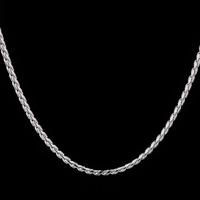 Gambar Kalung Tipis Pria Cowok Wanita Anak Tahan Karat untuk Bandul Liontin Rantai Titanium Chain Necklace Elegan - 50cm dari Mamyshop Perhiasan undefined 4 Tokopedia