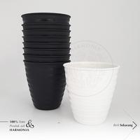Gambar Produsen Pot Bunga Plastik 12, Pot Tawon Pirus D12 - Hitam dari harmonia indonesia undefined 1 Tokopedia