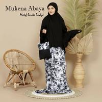 Gambar Mukena Abaya Bali Terusan Tiedye - Abaya TD Black dari Baju Bali Mukena Bali undefined 3 Tokopedia
