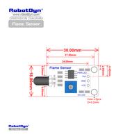 Gambar FLAME SENSOR MODULE ROBOTDYN FLAME SENSOR dari EasyWare Electronics undefined 3 Tokopedia
