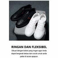 Gambar SPATU SNEAKERS SEOATU SNEKERS CASUAL Leather Sepatu Pria Putih IMPORT - 40, Putih dari Zeyn Gallery undefined 3 Tokopedia
