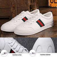 Gambar SPATU SNEAKERS SEOATU SNEKERS CASUAL Leather Sepatu Pria Putih IMPORT - 40, Putih dari Zeyn Gallery undefined 5 Tokopedia