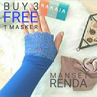 Gambar grosir isi 5, 10, 20 pasang merk nakaia - handsock manset cincin polos - isi 10 dari nakaia undefined 3 Tokopedia