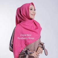 Gambar ZOYA hijab segiempat POLOS original/kerudung/jilbab/scarf dari bakoel damay undefined 5 Tokopedia