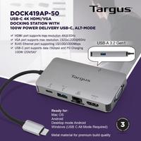 Gambar Targus Universal Travel Dock 419 USB Type C to GIGABIT LAN HDMI VGA dari pasarbebas undefined 1 Tokopedia