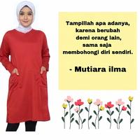 Gambar Baju Muslim Tunik Atasan Wanita Terbaru Murah Dan Kekinian Bisa Busui - Army dari Kumau Shop undefined 4 Tokopedia