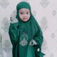 Gambar mukena kids/mukena anak/mukena comel/rukuh anak/mukena manset/basmah - Merah, L dari rahmamuqoffa undefined 5 Tokopedia