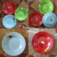 Gambar Piring Melamine 6 Inch Golden Dragon - Piring lauk Padang Melamine - Putih dari Angelinathren undefined 1 Tokopedia