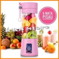 Gambar Juice cup blender mini portable mini usb blender 4 mata pisau jus buah dari RRS STORE undefined 2 Tokopedia