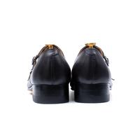 Gambar Sepatu Kulit Pria Monk Strap Koku Footwear Edwin Classic Hitam Black - 38 dari Koku Footwear undefined 5 Tokopedia